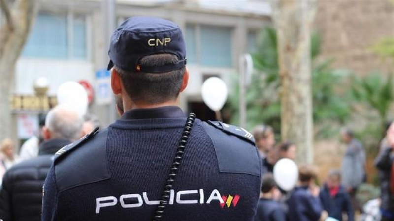 Agente de la Policía Nacional. Europa Press