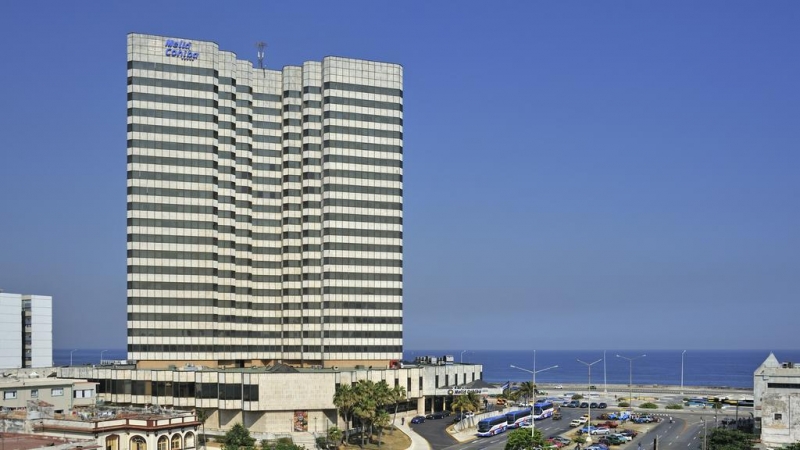 Vista del Hotel Meliá Cohíba en La Habana.