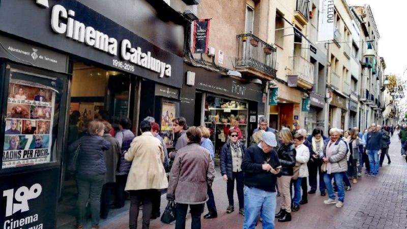 El Cinema Catalunya, situat a Terrassa. ANDER ZURIMENDI