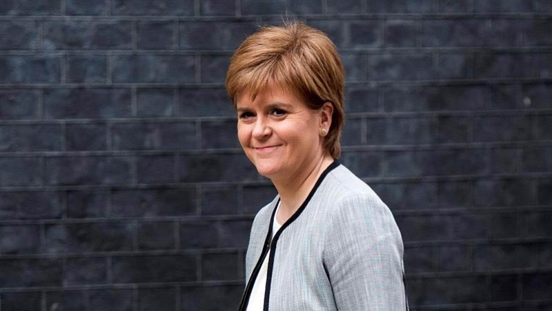 Imagen de archivo de Nicola Sturgeon, ministra principal de Escocia. (EFE)