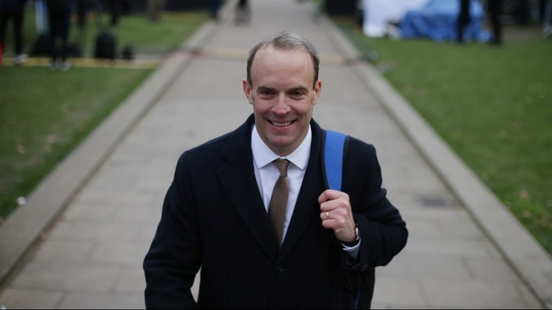 Dominic Raab, en una imagen de archivo. - AFP