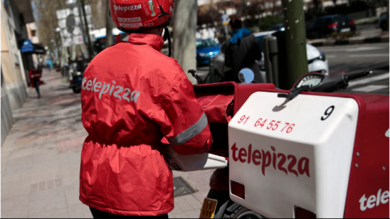 Repartidos de Telepizza. REUTERS/Archivo