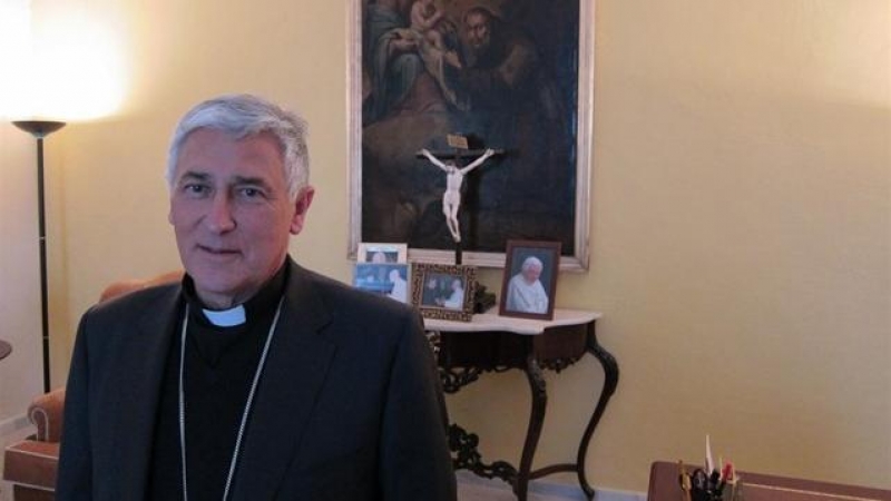 El obispo de Cádiz y Ceuta, Rafael Zornoza, en una imagen de archivo. / EUROPA PRESS