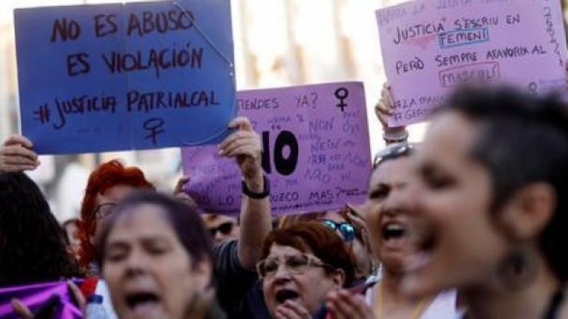 Protestas contra la violación de La Manda / EFE