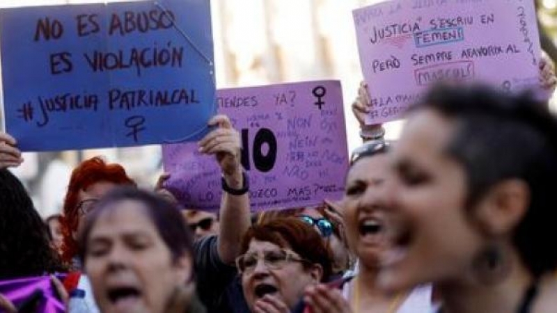 Protestas contra la violación de La Manda / EFE