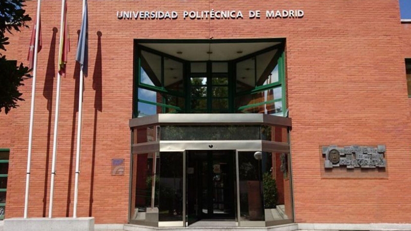 Fachada de la Universidad Politécnica de Madrid