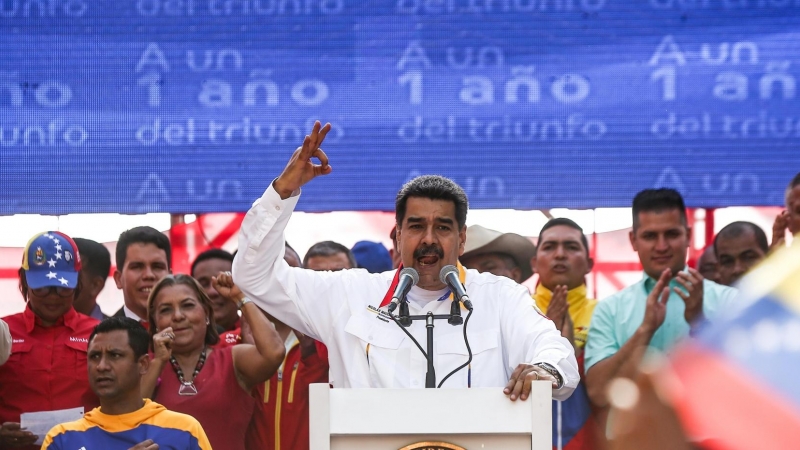 20/05/2019-  Venezuela, Caracas, Nicolas Maduro celebra su reelección / EUROPA PRESS