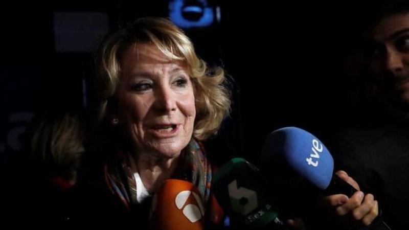 La expresidenta de la Comunidad de Madrid, Esperanza Aguirre, en una imagen de archivo. EFE