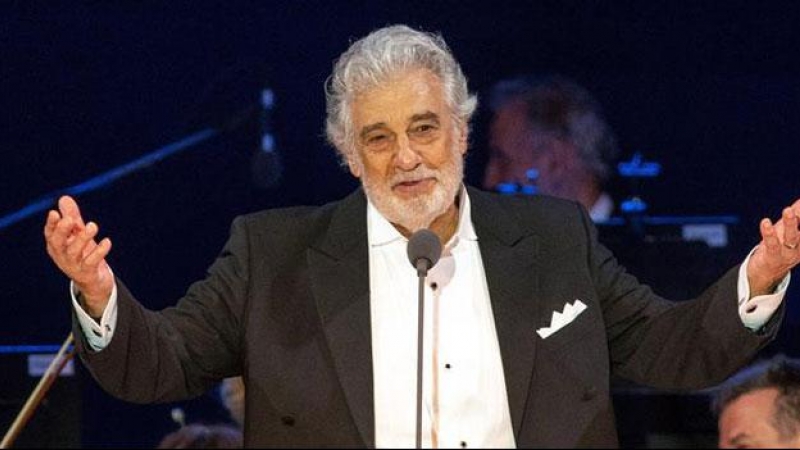 El tenor Plácido Domingo se retiró de la Met Opera de Nueva York este martes. / EFE