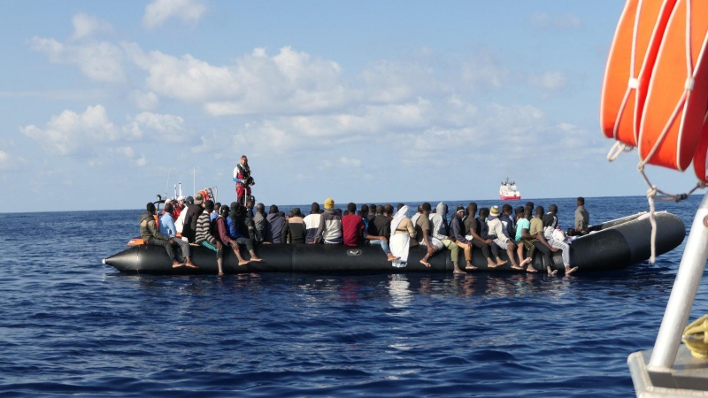 Rescate del 'Ocean Viking' - TWITTER/@MSF_SEA