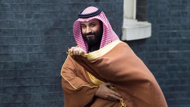 Mohammad bin Salman, príncipe heredero de Arabia Saudí en Londres. / EFE