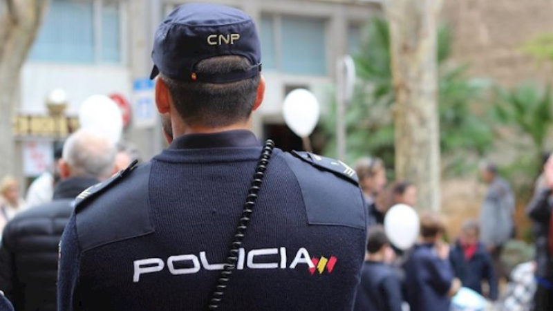 Foto de archivo de un policía nacional. EUROPA PRESS