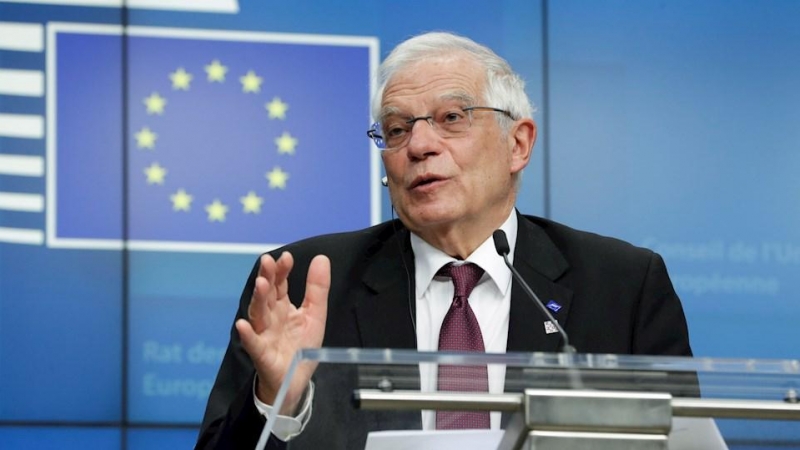 10/01/2020.- El jefe de la diplomacia europea, Josep Borrell.- EFE/Oilver Hoslet