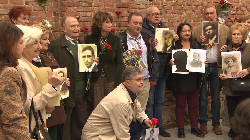 Delgado en acto de reconocimiento a represaliados del franquismo