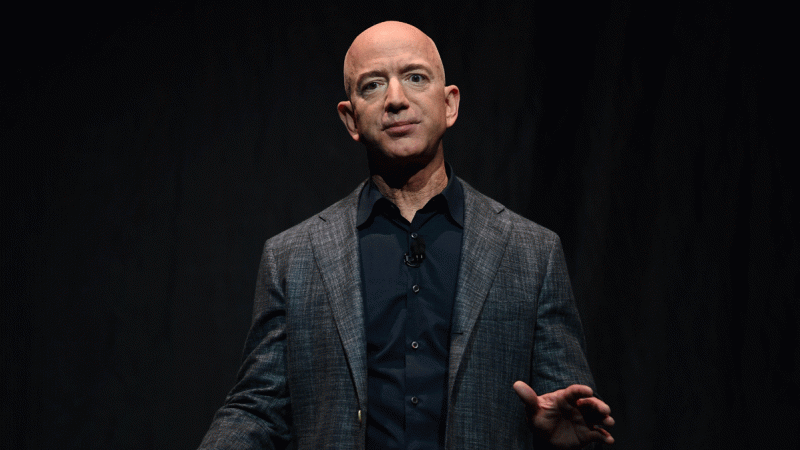 09/05/2019.- Imagen de archivo del fundador de Amazon, Jeff Bezos, durante una conferencia. REUTERS/Clodagh Kilcoyne
