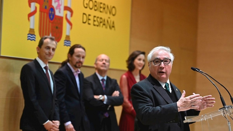 Pedro Duque, Manuel Castells, Pablo Iglesias