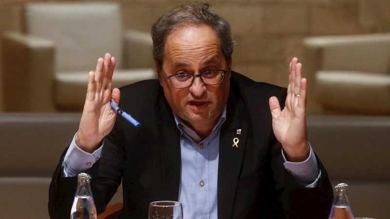 El presidente de la Generalitat, Quim Torra. /EFE