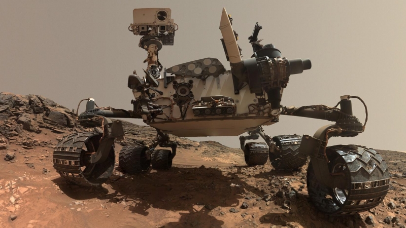 Rover Curiosity. / NASA