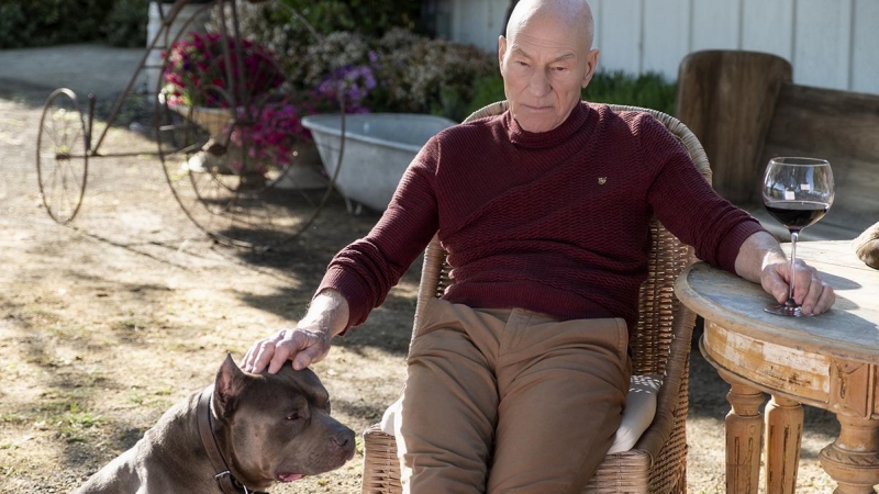 Patrick Stewart como el capitán Jean-Luc Picard | CBS All Access/Amazon