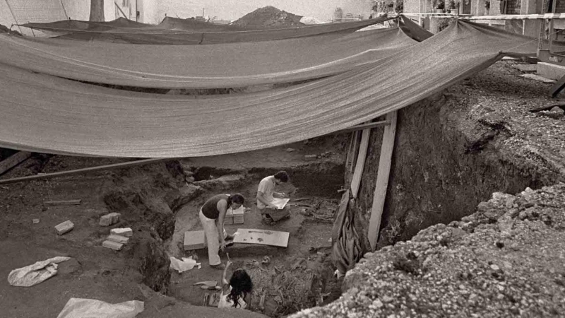 Fotografía de la exhumación en la Puebla de Cazalla.- ARCHIVO DE JUAN MANUEL GUIJO