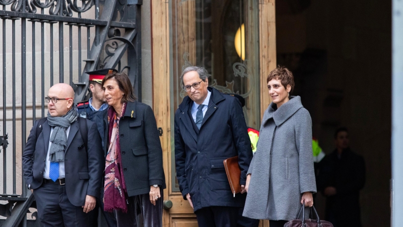 El abogado de Quim Torra, Gonzalo Boye (i). / Europa Press