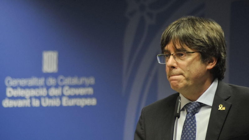 El expresidente de la Generalitat Carles Puigdemont. EP