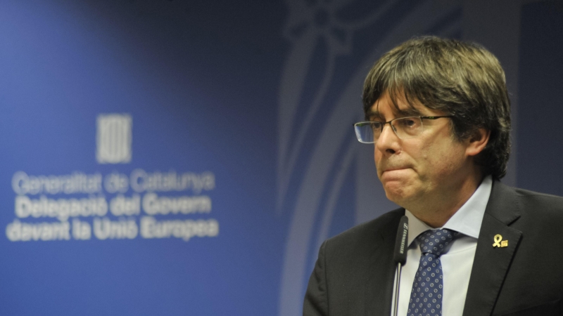 El expresidente de la Generalitat Carles Puigdemont. EP