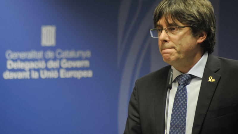 El expresidente de la Generalitat Carles Puigdemont. EP