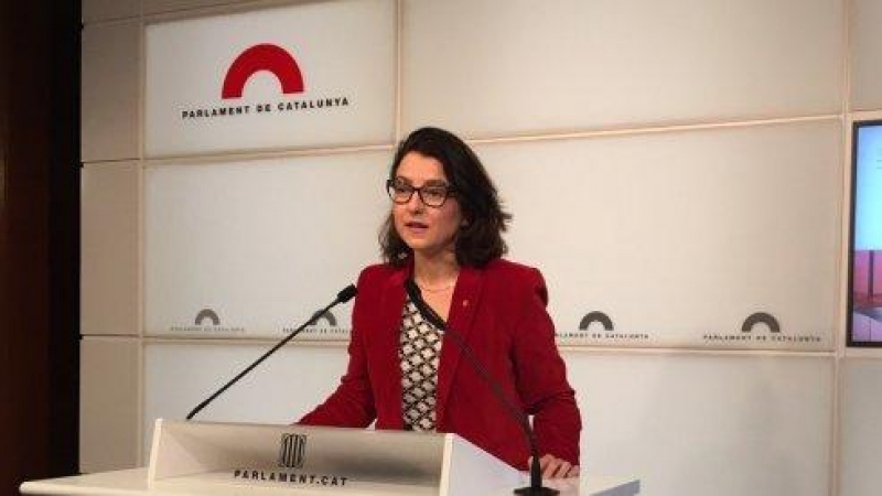 La portaveu parlamentària del PSC, Eva Granados. PSC