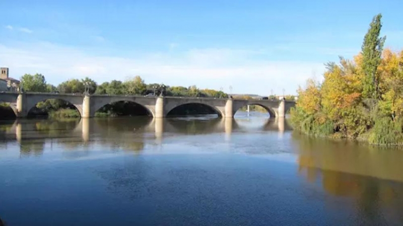 El río Ebro.