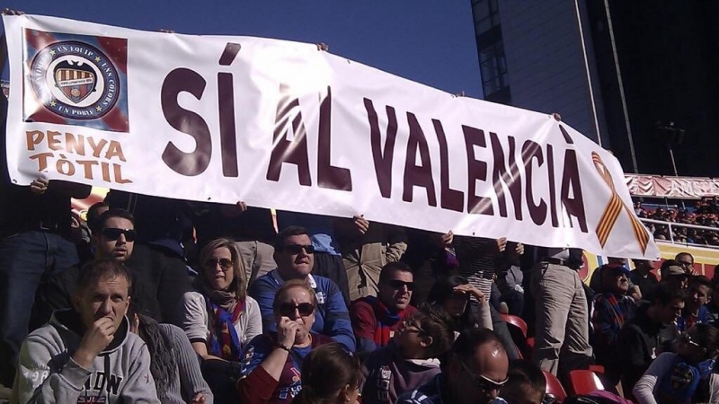 Graderia del Ciutat de València, estadi del Llevant CF.