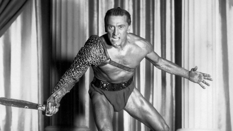 Kirk Douglas en 'Espartaco'