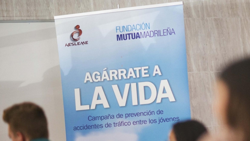 Un momento de la charla de 'Agárrate a la vida'.