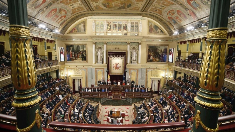 Pleno del Congreso de los Diputados (solemne apertura de las Cortes)
