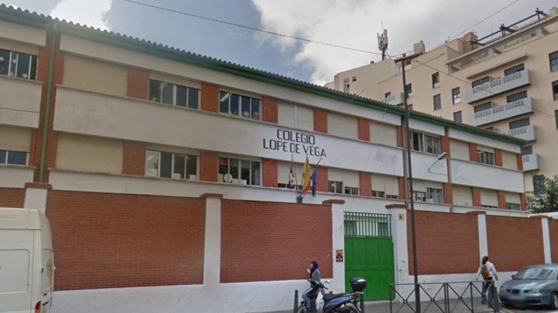 El colegio público Lope de Vega de Ceuta, lugar donde se produjeron los abusos. / Google Maps