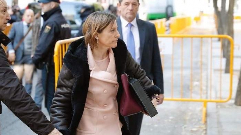 Imagen de la expresidenta del Parlament Carme Forcadell. EFE