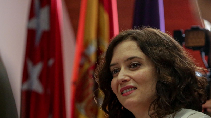 La presidenta de la Comunidad de Madrid, Isabel Díaz Ayuso durante la reunión del Consejo de Gobierno de la Comunidad de Madrid, en Pozuelo de Alarcón, en Madrid (España), a 4 de febrero de 2020.
