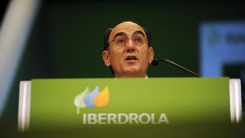 El presidente de Iberdrola, Ignacio Sánchez Galán. EFE