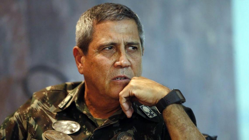 03/07/18 - El general Walter Souza Braga Netto, en la época de la intervención federal en la seguridad pública del estado de Río de Janeiro. FERNANDO FRAZÃO/ AGÊNCIA BRASIL