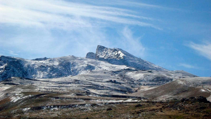 Imagen de archivo del glaciar del Veleta. EFE