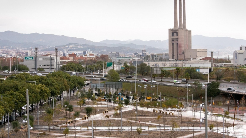 Fotografia del lloc on es posarà el monument - Departament de Justícia