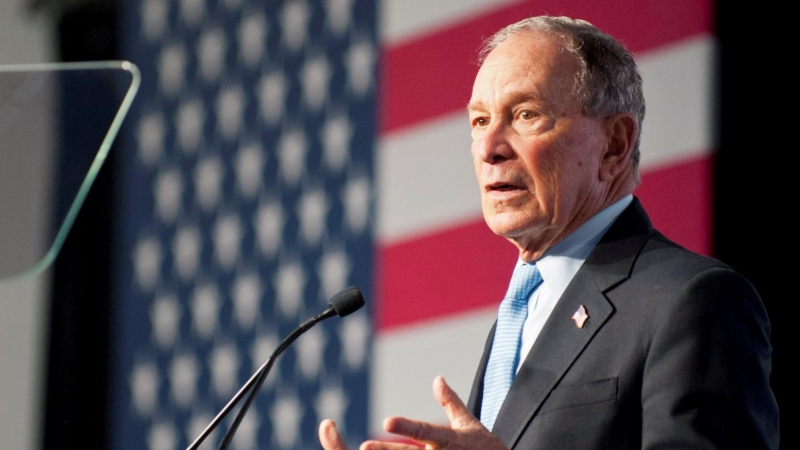 El candidato presidencial demócrata Mike Bloomberg durante el mitin de campaña en Salt Lake City, Utah, EEUU | REUTERS / Ed Kosmicki