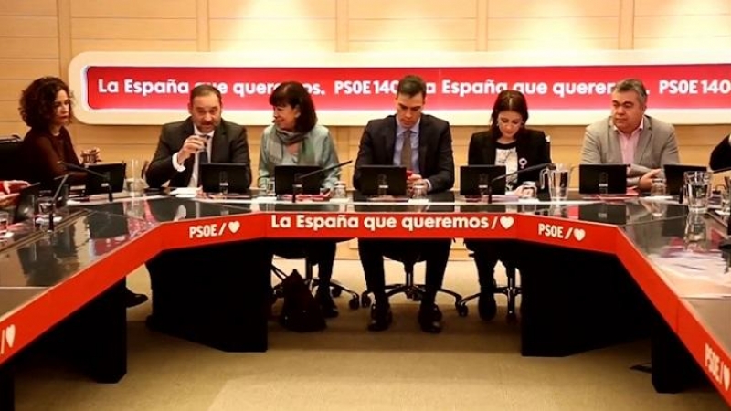 Reunión de la Ejecutiva Federal del PSOE