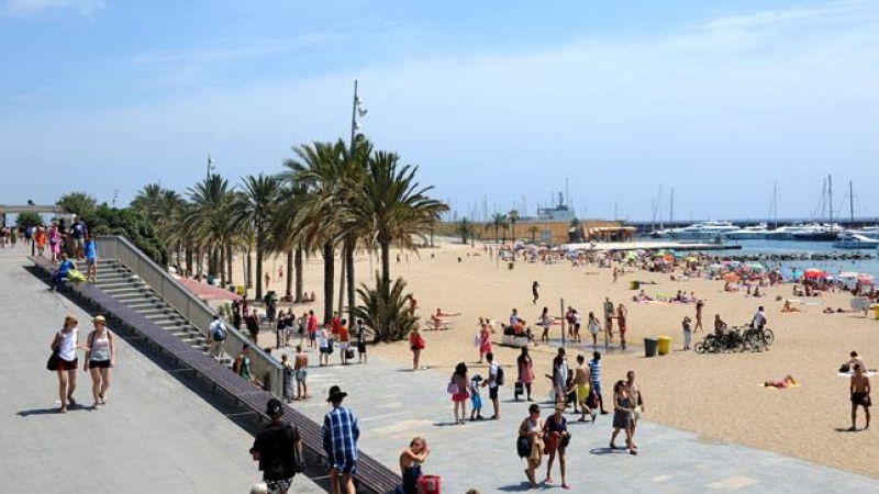 Playa del Somorrostro, en una imagen de archivo. | Ayuntamiento de Barcelona