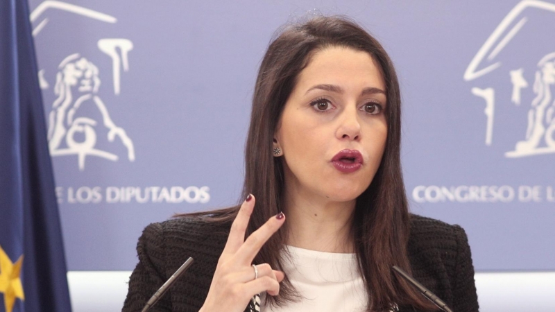 La portavoz de Ciudadanos en el Congreso, Inés Arrimadas. EP