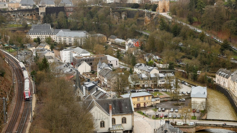 Panorámica de la ciudad de Luxemburgo. REUTERS/Francois Lenoir