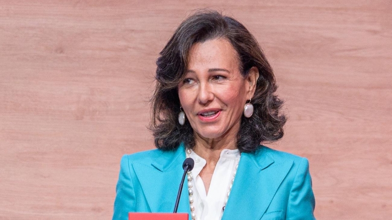 Ana Botín, presidenta de Banco Santander.