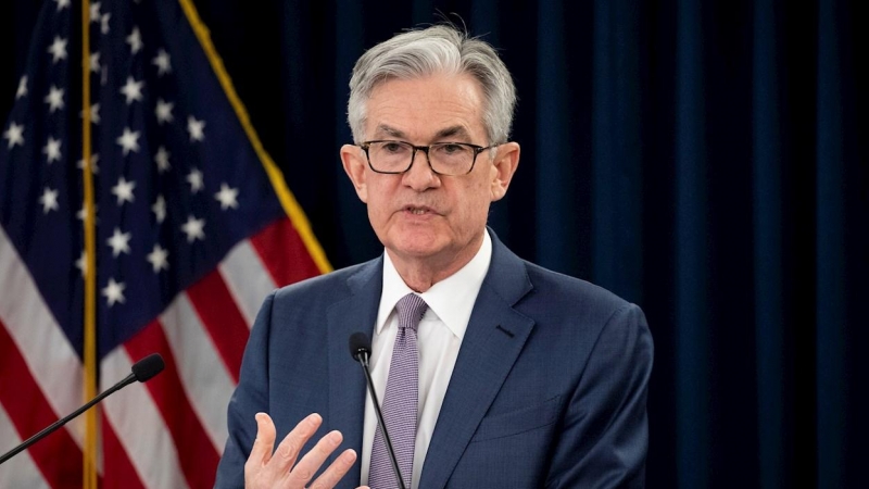 Jerome Powell, presidente de la Fed, este martes | EFE