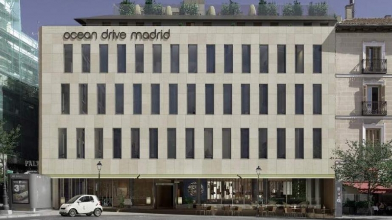 Modelo piloto del futuro hotel de lujo de la cadena OD Hotels (antiguo Real Cinema).