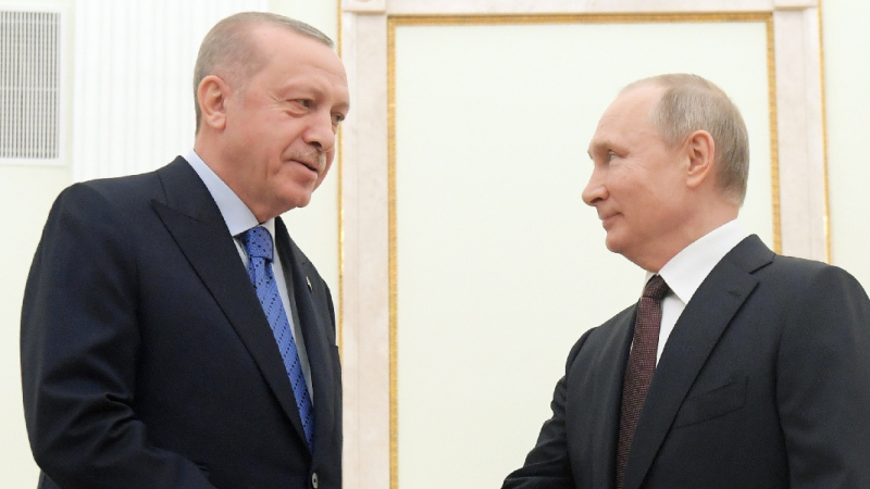 Encuentro entre Recep Tayyip Erdogan y Vladimir Putin sobre la crisis siria / Dmitry Azarov - Europa Press